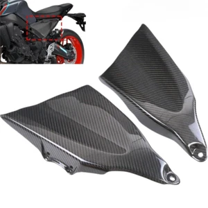 For Yamaha FZ09 MT-09 2021+ Carbon Fiber Frame Cover Protector Infill Side Panel - Foto 1 di 11