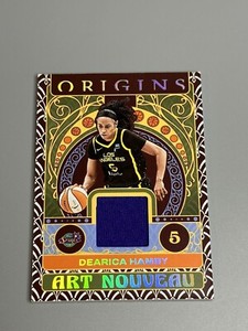 Dearica Hamby 2023 Panini Origins WNBA Art Nouveau Memorabilia Relic LA Sparks
