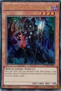 DUEA-EN081 DOOMSTAR MAGICIAN ULTRA RARE 1ST EDITION YuGiOh CARD - Picture 1 of 1
