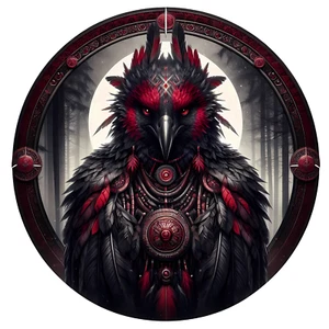 Cardinal Totem Decal - Spirit Animal Decal - Native American Totem Decal - Picture 1 of 1