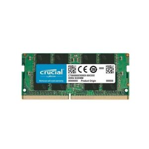 Crucial 32GB DDR4 2666Mhz SODIMM Laptop CL19 260-Pin Memory Ram CT32G4SFD8266