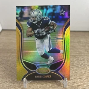2019 Certified Mirror Gold Etch /25 Amari Cooper #52 - Picture 1 of 2