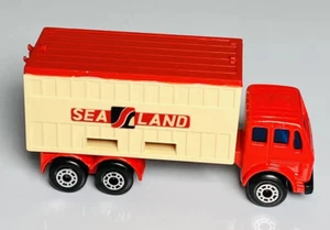 Matchbox Superfast MERCEDES CONTAINER TRUCK No. 42 Sea Land Shipping Container - Picture 1 of 7