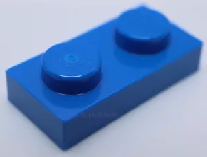 Lego 25x Azul 1 x 2 Placa - Imagen 1 de 1