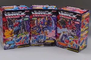 2012 Japanese TRANSFORMERS Gum KABAYA Optimus Prime DEATHSAURUS Hot Spot SEALED - Picture 1 of 7