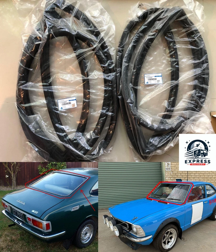 PARA TOYOTA COROLLA KE25 TE25 TE27 KE20 CUPÉ PARABRISAS SELLO DE GOMA RESISTENTE AL CLIMA Foto 1 de 4