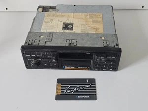 Oldtimer BLAUPUNKT FREIBURG CR 43 autoradio mit cassette KEYCARD - Picture 1 of 2