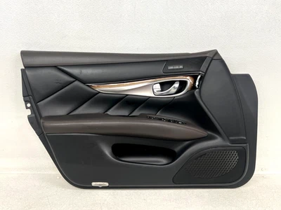 ⭐2013-2019 INFINITI Q70L Q70 FRONT LEFT INTERIOR DOOR TRIM PANEL OEM LOT2673 Foto 1 de 4