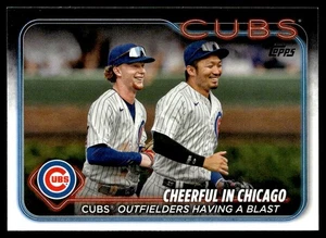 Topps Cheerful In Chicago (Pete Crow-Armstrong / Seiya Suzuki) Chicago Cubs 2024 - Imagen 1 de 2