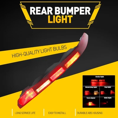 Luz trasera LED parachoques luz trasera derecha reflector freno 4M0945095A apta para Audi Q7 Foto 1 de 4