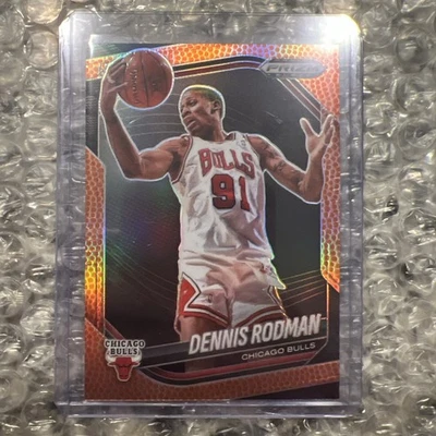 2024-25 Panini Prizm Black Bulls Dennis Rodman Legends BASKETBALL PRIZM /225 - Image 1 of 4