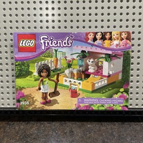 LEGO Instruction 3938 FRIENDS Andrea's Bunny House Manual Only No Brick