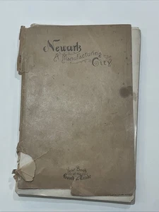 1902 Newark Year Book Of The Board Of Trade - Picture 1 of 11