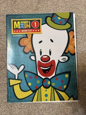 BJU PRESS Math 1 Worktext Fourth Edition - Image 1 of 2