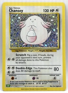 Chansey 015/034 CLV Classic Collection Holo Pokemon - Picture 1 of 2