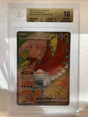 Ethan's Ho-Oh ex 209/182 - Sv10: Destined Rivals Holo (BGS 10) Foto 1 de 2
