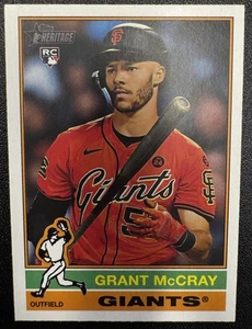 2025 Topps Heritage - Grant McCray #53 (RC) - Foto 1 di 2
