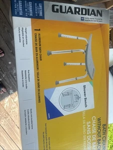 Medline Sedia Doccia Senza Schienale Panca Bagno, Capacità 400 Lb, Regolabile, Grigio - Foto 1 di 16