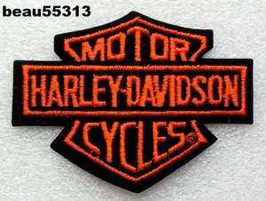 ⭐"VINTAGE" HARLEY DAVIDSON MOTORCYCLES "BAR & SHIELD" VEST JACKET PATCH - Picture 1 of 2