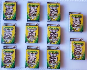 Crayola Colors of the World Buntstifte 24 Stück - Bild 1 von 1