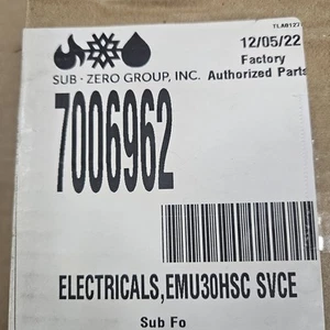BRAND NEW GENUINE OEM SUBZERO 7006962 REFRIGERATOR START DEVICE NOT AFTERMARKET - Picture 1 of 5