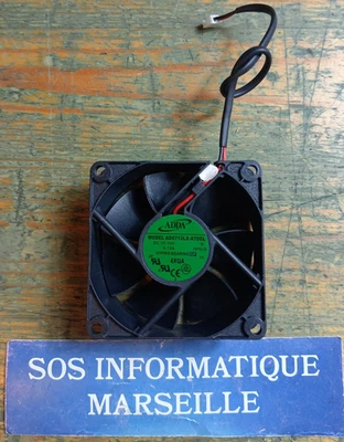 Ventilateur Adda AD0712LX-A70GL G (SFCL3) DC12V 0.12A 2-Pin 70x70x25mm - Photo 1/4