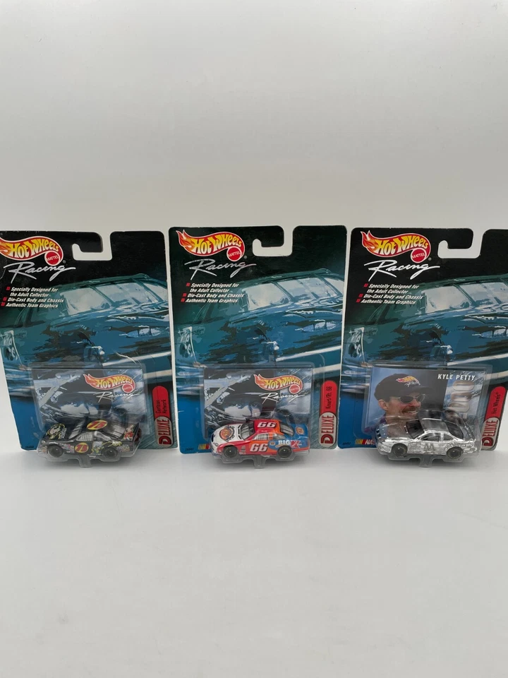 Nascar 1/64 Hot Wheels Diecast Lot Of 3 (Rare & Vintage) - Image 1 of 1