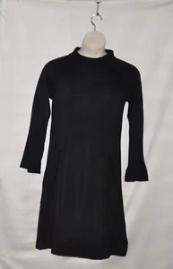 Linea by Louis Dell'Olio Strickkleid mit Trichterausschnitt Gr. S schwarz - Bild 1 von 3