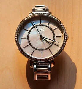 Fossil Jocelyn ES4451 Women Mother of Pearl Dial Wristwatch - Picture 1 of 3