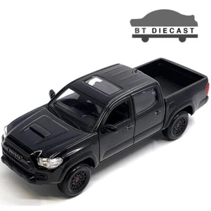 MAISTO 2023 TOYOTA TACOMA TRD PRO PICK UP TRUCK 1/27 DIECAST MODEL BLACK 32910 - Picture 1 of 2