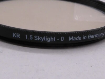 ORIGINAL HELIOPAN ES 67MM KR 1.5 SKYLIGHT -0 made Germany safety protect 67mm - Image 1 of 3