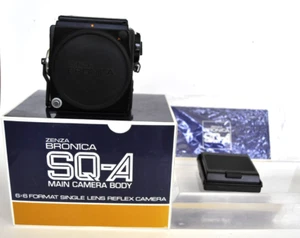Zenza Bronica SQ-A body 6 X 5 format SLR camera w/box & instructions - Picture 1 of 14