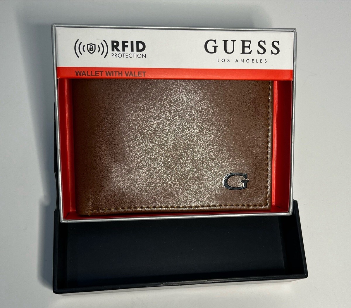 Carteras Guess Chavez Passcase Hombre Marrones En GUESS Glenoaks