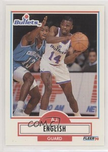 1990-91 Fleer Update AJ English #U-98 Rookie RC