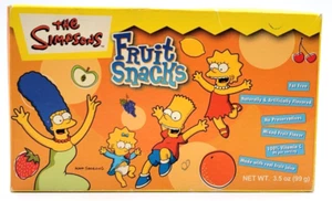 THE SIMPSONS FRUIT SNACKS MOVIE PROMO SEALED 2005 / NOT FOR CONSUM - Bild 1 von 2