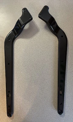 Juego de puntales de guardabarros trasero NEGRO BRILLANTE Harley Softail Custom FXST 86-99 OEM 59955-86 Foto 1 de 3