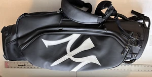 Miura Vessel Stand Bag Black with White Stitching Logos, Great Condition, Nice! - Picture 1 of 23