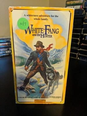 White Fang and the Hunter (VHS, 1991) 1975 Adventure Wolf *BUY 2 GET 1 FREE* - Image 1 of 2