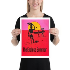 Vintage Surf Movie Endless Summer Poster