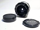 EXC COND - Nikon NIKKOR-N Auto 24mm f/2.8 SLR Camera Lens, CLEAN with Caps!