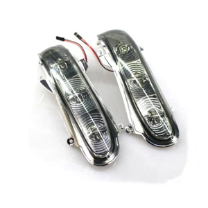 For Mercedes Benz W220 S430 W215 99-02 6 LED Mirror Turn Signal Light Gray Shell - Picture 1 of 7