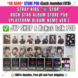 *NEW*(ON HAND) STRAY KIDS ROCK STAR [PLATFORM ALBUM_NEMO VER.] STORE POB - Picture 1 of 35