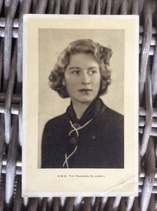 RAPHAEL TUCK's HRH PRINCESS ELIZABETH IN GIRL GUIDE UNIFORM unposted - Picture 1 of 2