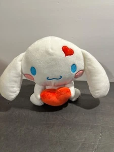 Hello Kitty "Cinnamonroll" W/Heart Sanrio Plush/Stuffed Puppy Dog Toy 7" - Imagen 1 de 8