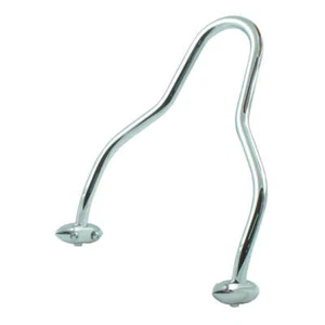 Paughco Motorcycle Motorbike Fat Tire Short Sissy Bar Kit Chrome - 10.5 Inch - Picture 1 of 1