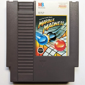 Nintendo NES Marble Madness Video Game Cartridge Only Vintage MB 1989