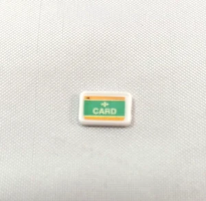 Miniature Credit Card - Calico Critters Grocery Market Replacement Part - Bild 1 von 5