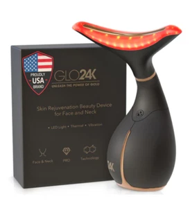 GLO24K Skin Rejuvenation Beauty Device for Face and Neck (USED) - Picture 1 of 7