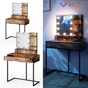 Vicco tocador Fyrk mesa de peluquería cómoda de peinado cómoda de maquillaje - Imagen 1 de 7