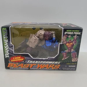 Vintage 97 Transformers G1 Beast Wars Optimus Prime Primal Kennar Figure. CIB - Picture 1 of 8